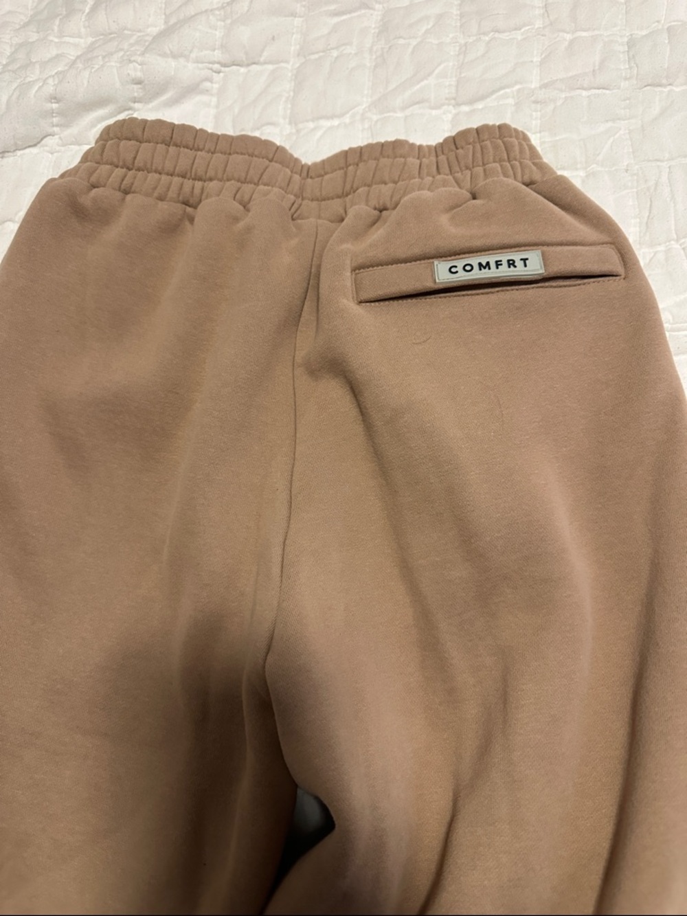 Comfrt Casual Brown Fleece Sweatpants - Picture 5 of 7